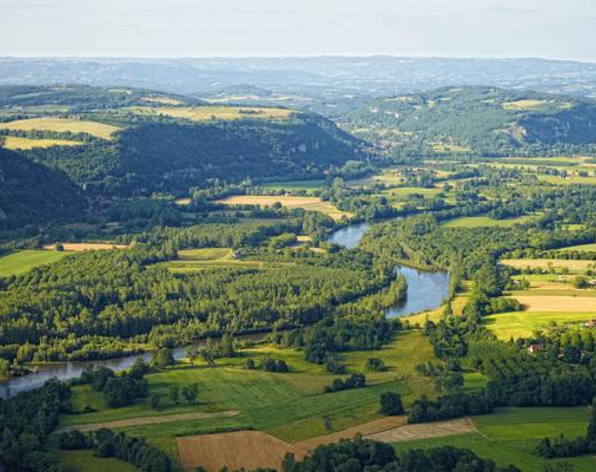 Les méandres de la Dordogne