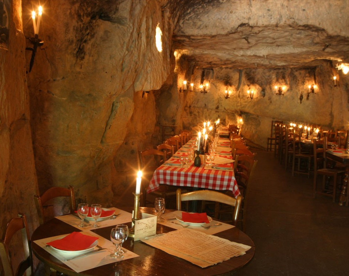 Restaurant troglodytique.